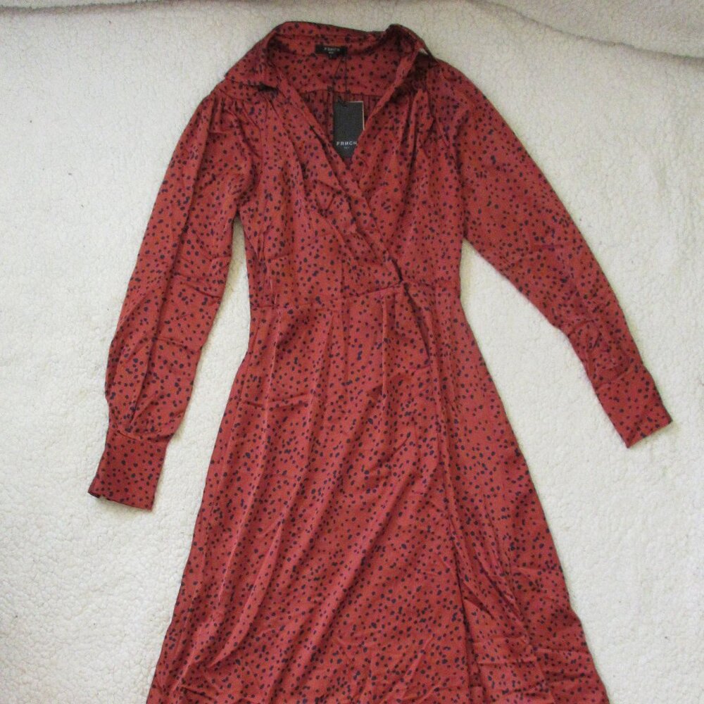 FRNCH Red Maxi Dress - Picture 8 of 15